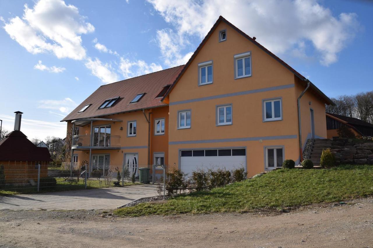 דירות Weihenzell Pferdefreunde Loberhof מראה חיצוני תמונה